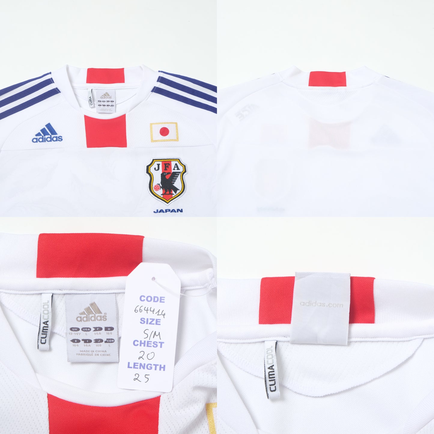 2010 Japan Away Shirt Adidas (Y)