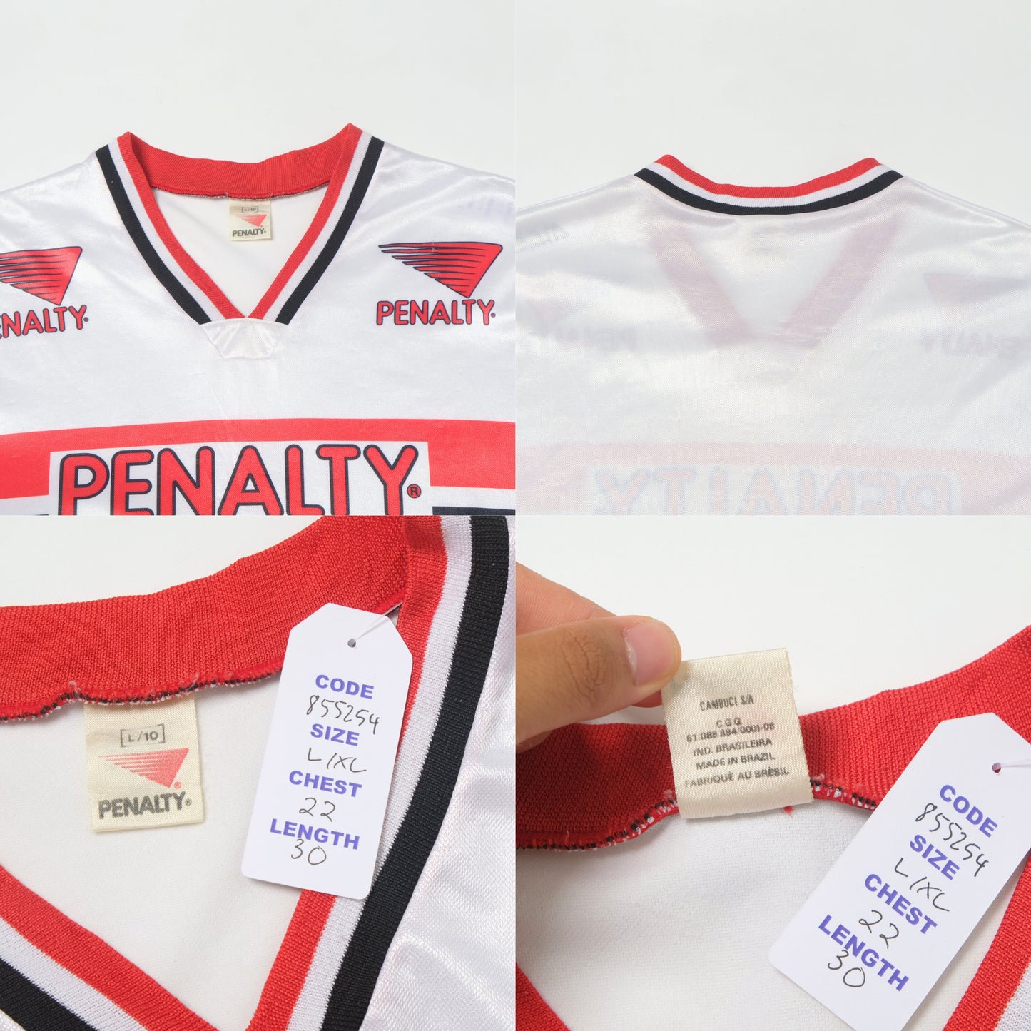 1990s Sao Paulo Training Shirt Penalty Brazil (L/XL)