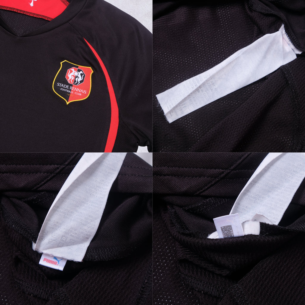 Camiseta visitante Stade Rennais Puma (década de 2010) (Talla S)