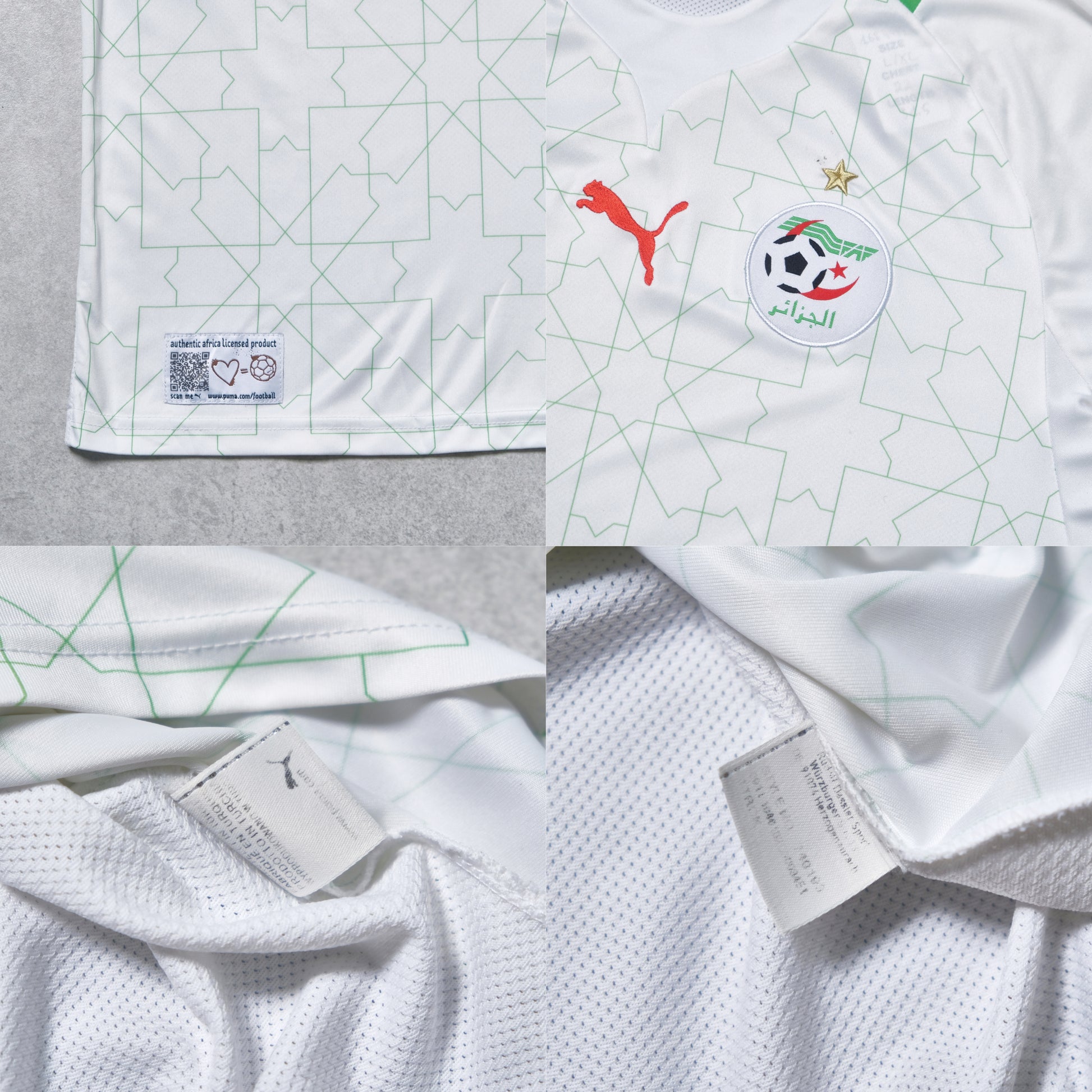 2012/13 Algeria Home Shirt Puma (L/XL)
