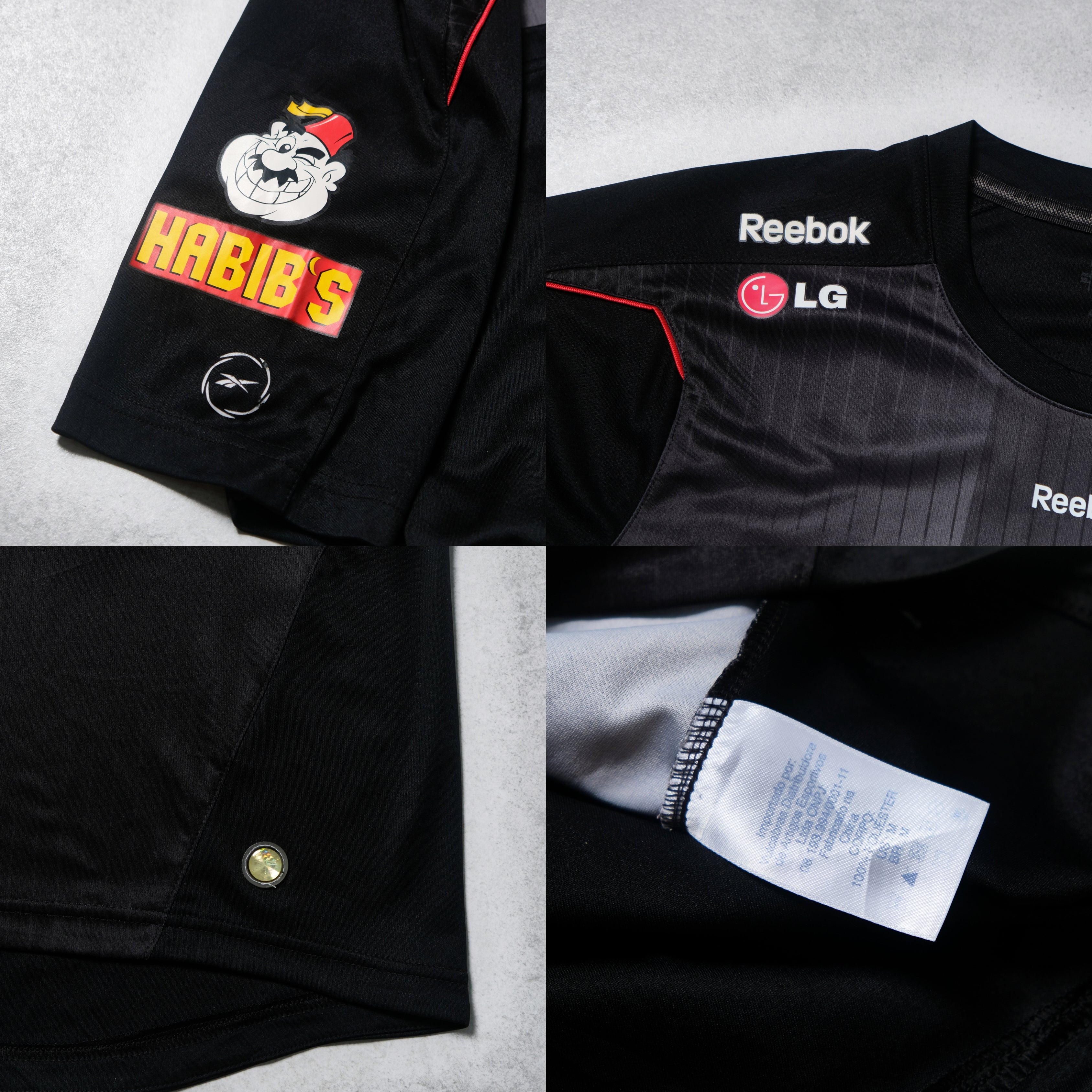 2008 Sao Paulo Training Shirt Reebok Brazil (M/L)