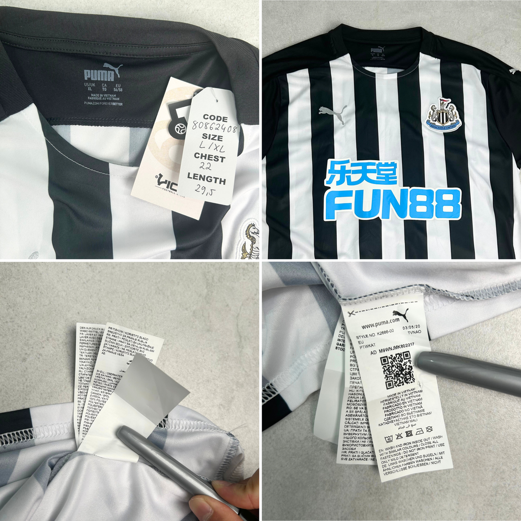 2020/21 Newcastle United Home Shirt Puma Saint-Maximin (L/XL)