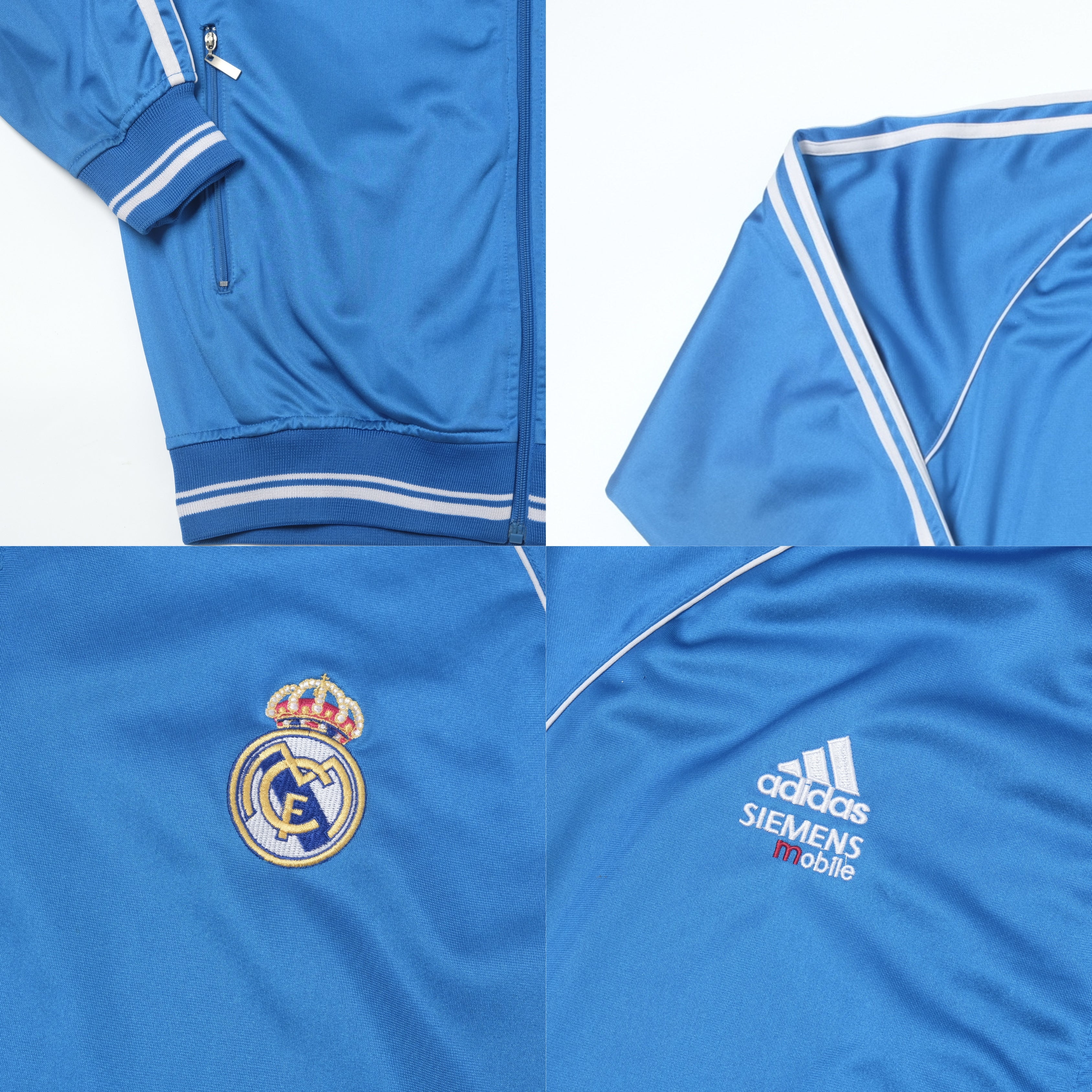 Chaqueta de chándal Adidas Real Madrid de los 2000 (M/L)