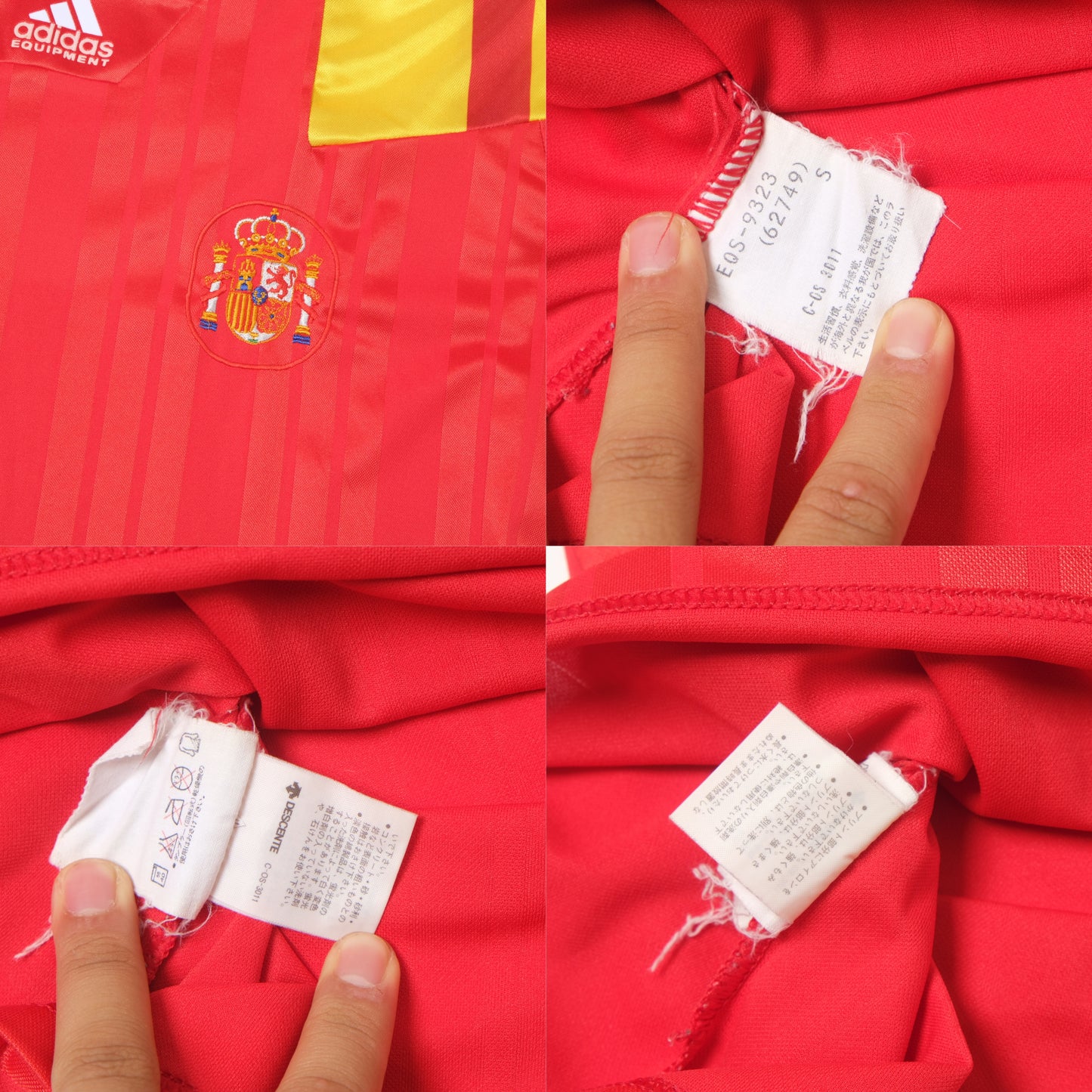 1992/94 Spain Home Shirt Adidas (L)