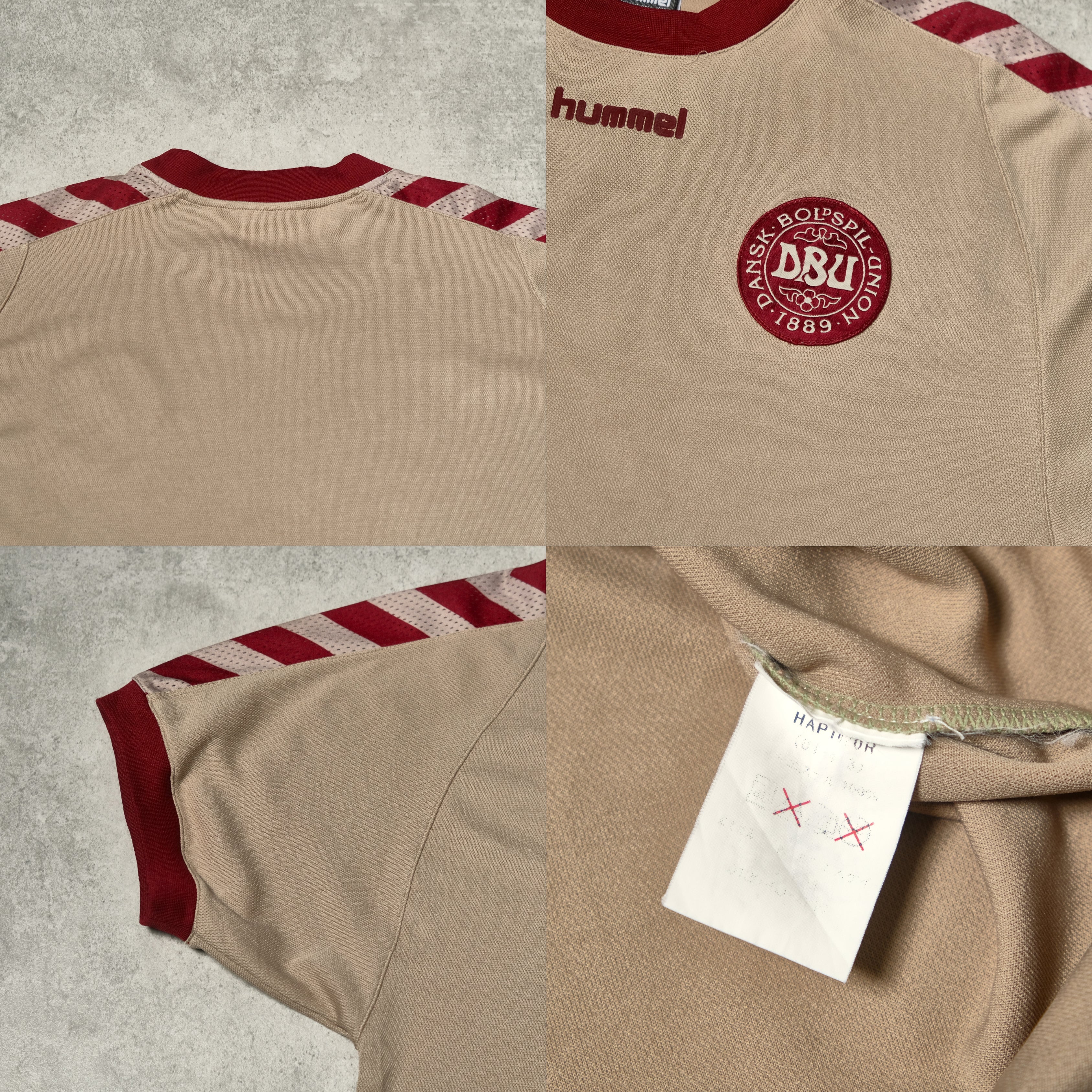 2002/03 Denmark Training Shirt Hummel (L/XL)