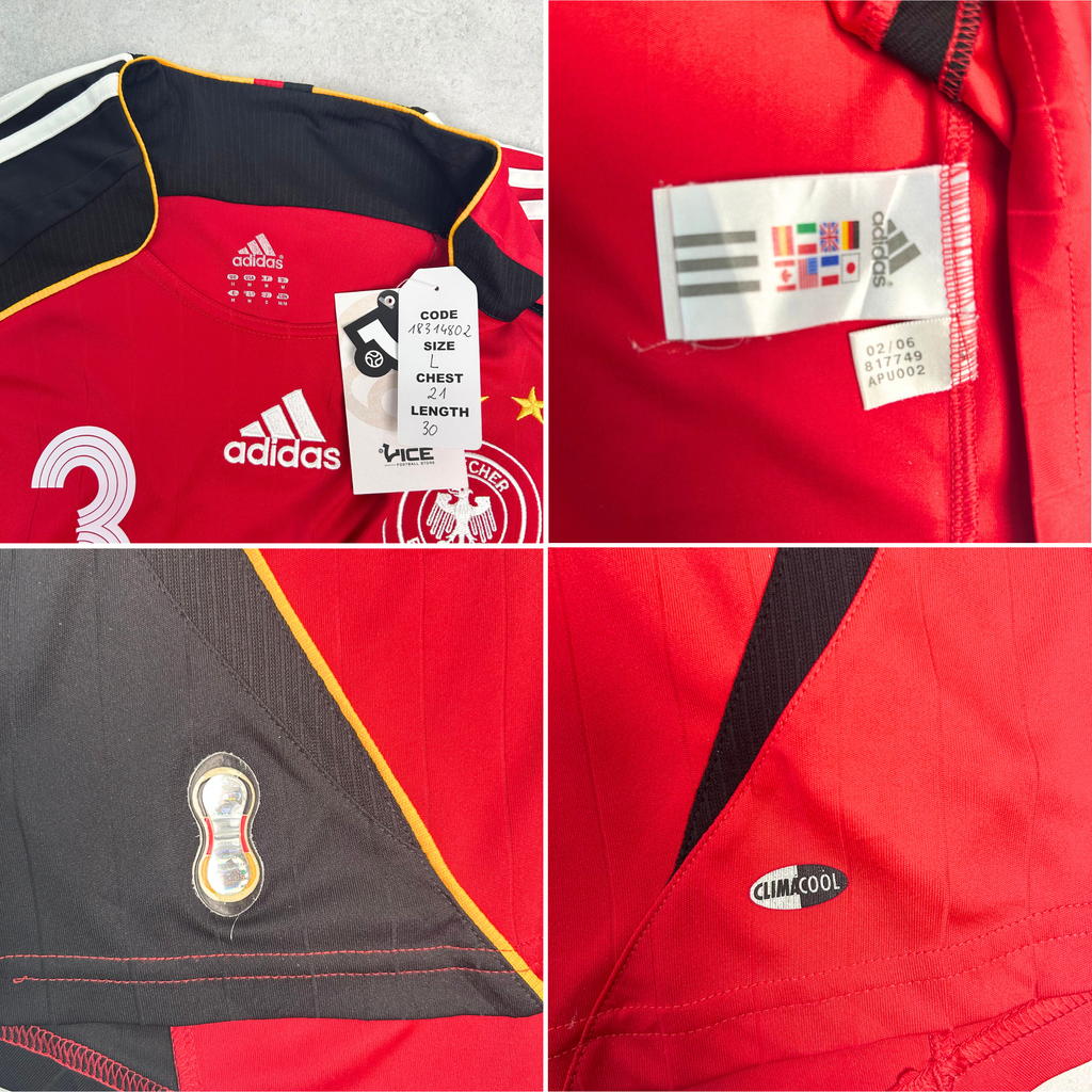2006s Germany Away Shirt Adidas Ballack (L)