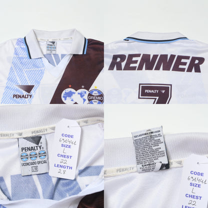 1997 Gremio Away Shirt Penalty Brazil (L)