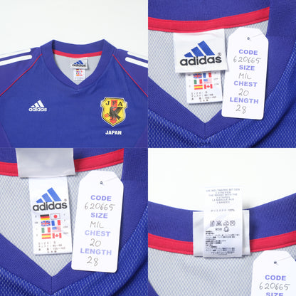 2002/04 Japan Home Shirt Adidas Nakata (M/L)