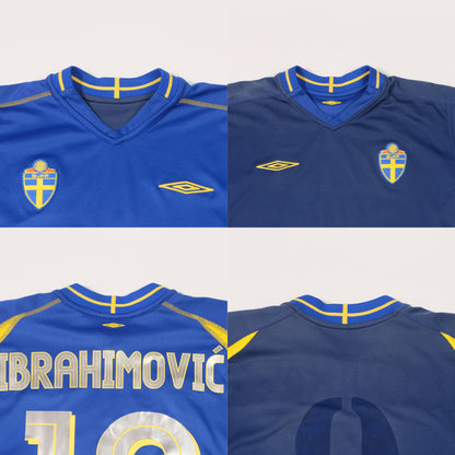 2003/04 Sweden Away Shirt Umbro Ibrahimovic (M)