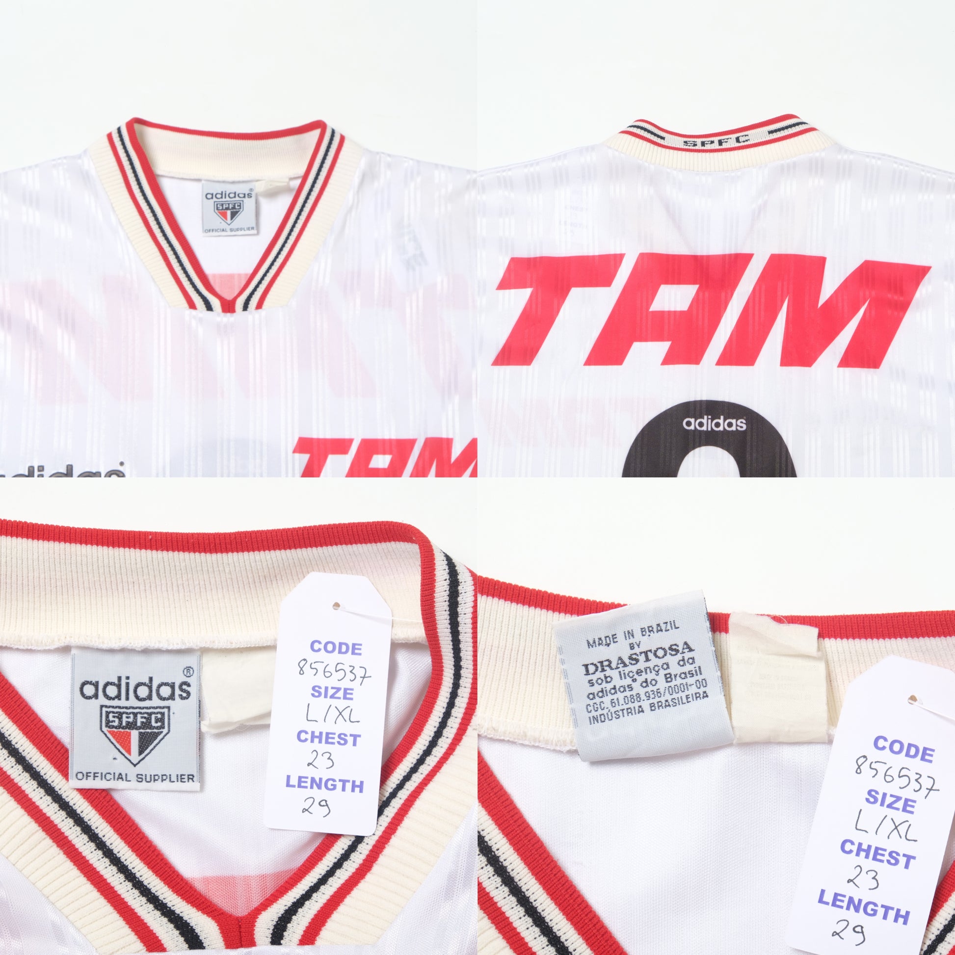 1996 Sao Paulo Home Shirt Penalty (L/XL)