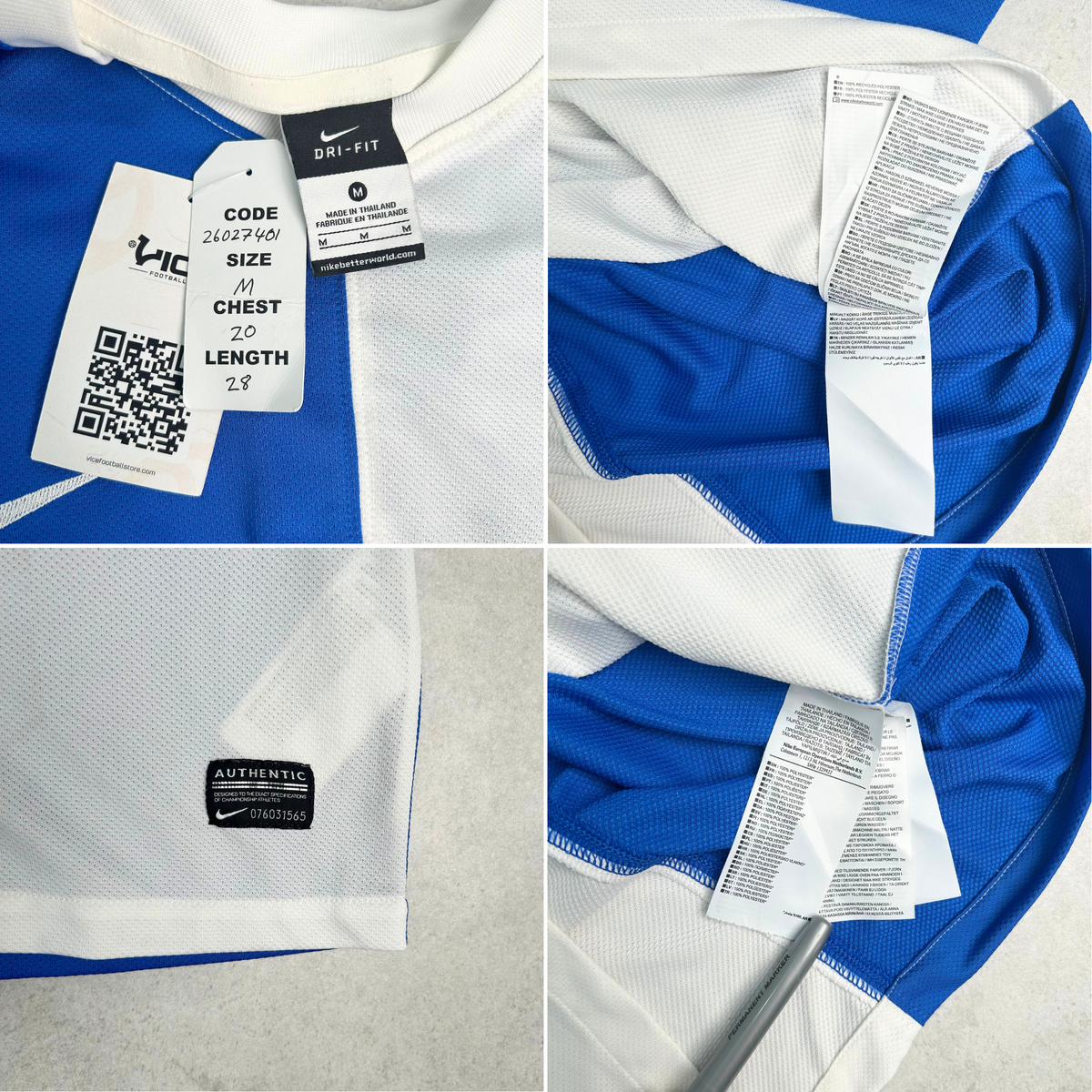 2013/14 Blackburn Rovers Home Shirt Nike (M)