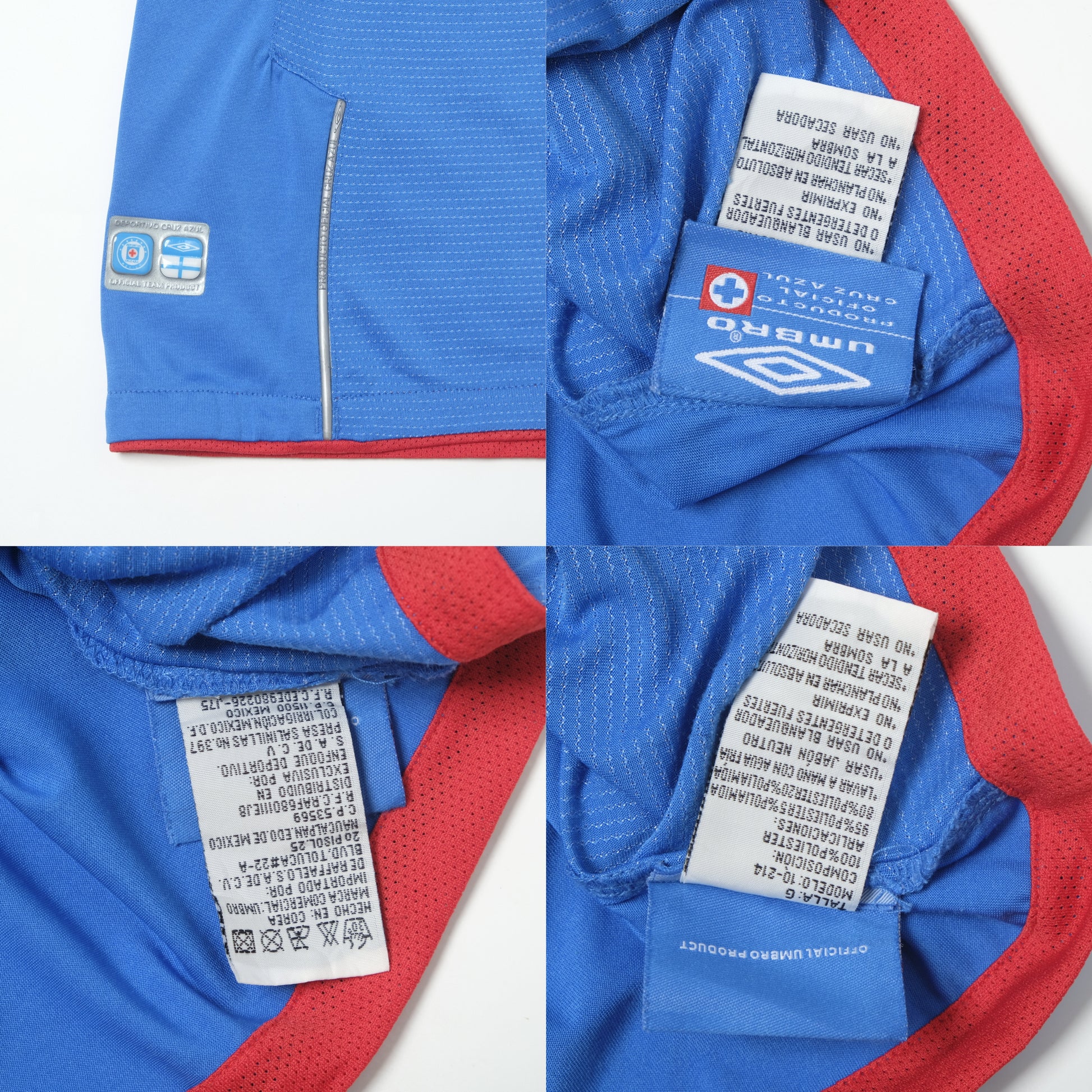 2004/05 Cruz Azul Home Shirt Umbro (L/XL)