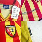 1998/1999 Lens Home Shirt Umbro Vairelles (S/M)