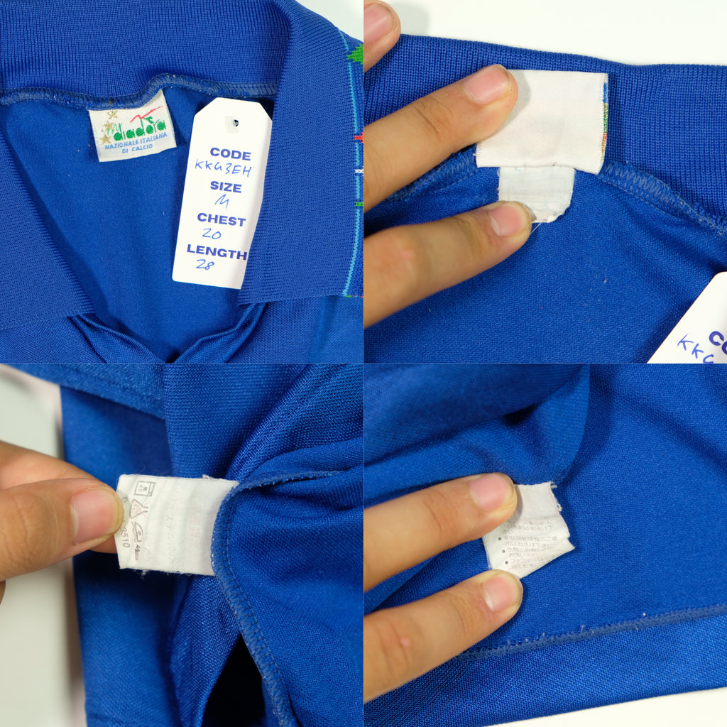 1992/93 Italy Home Shirt Diadora (M)
