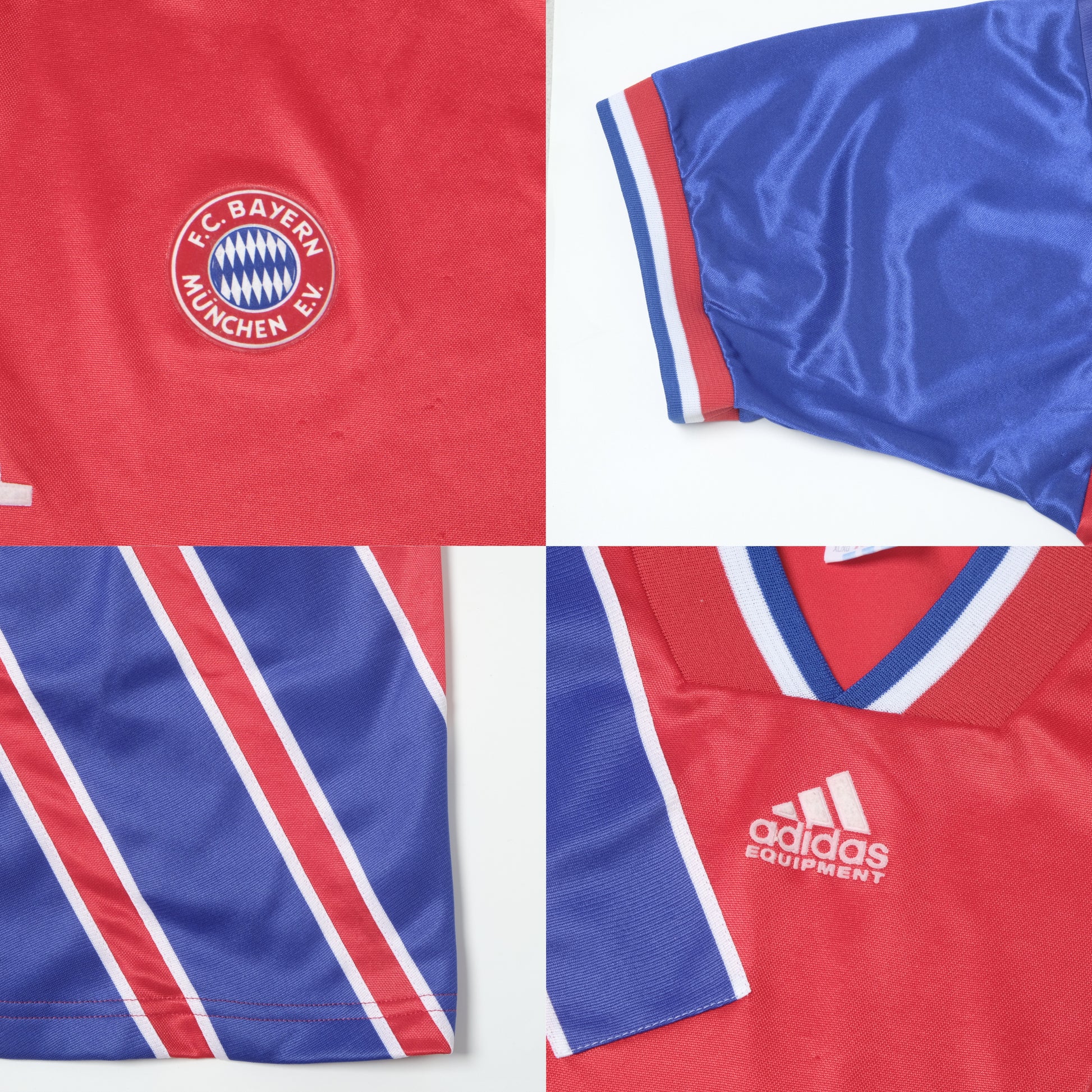 1993/95 Bayern Munich Home Shirt Adidas (XL) 
