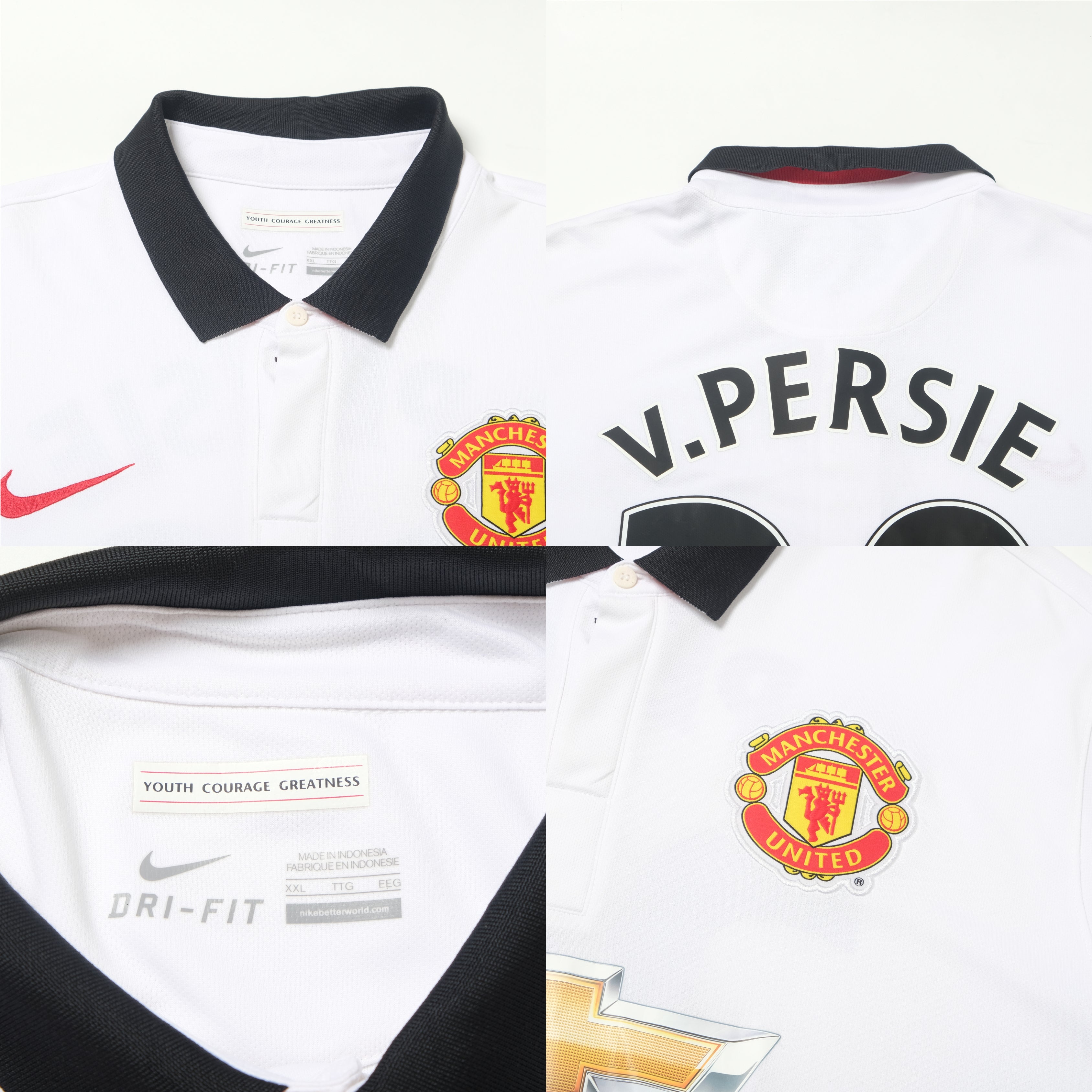 2014/15 Manchester United Away Shirt Nike Van Persie (XXL)