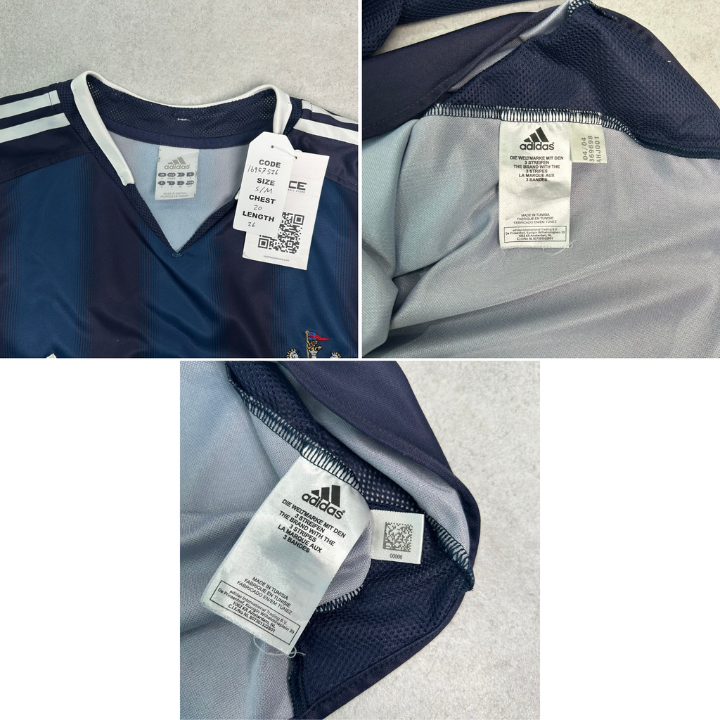 2004/05 Newcastle United Away Shirt Adidas Shearer (S/M)