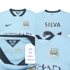 2014/15 Manchester City Home Shirt Nike David Silva (S)