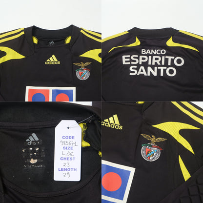2007/08 Benfica Goalkeeper Shirt Adidas (L/XL)