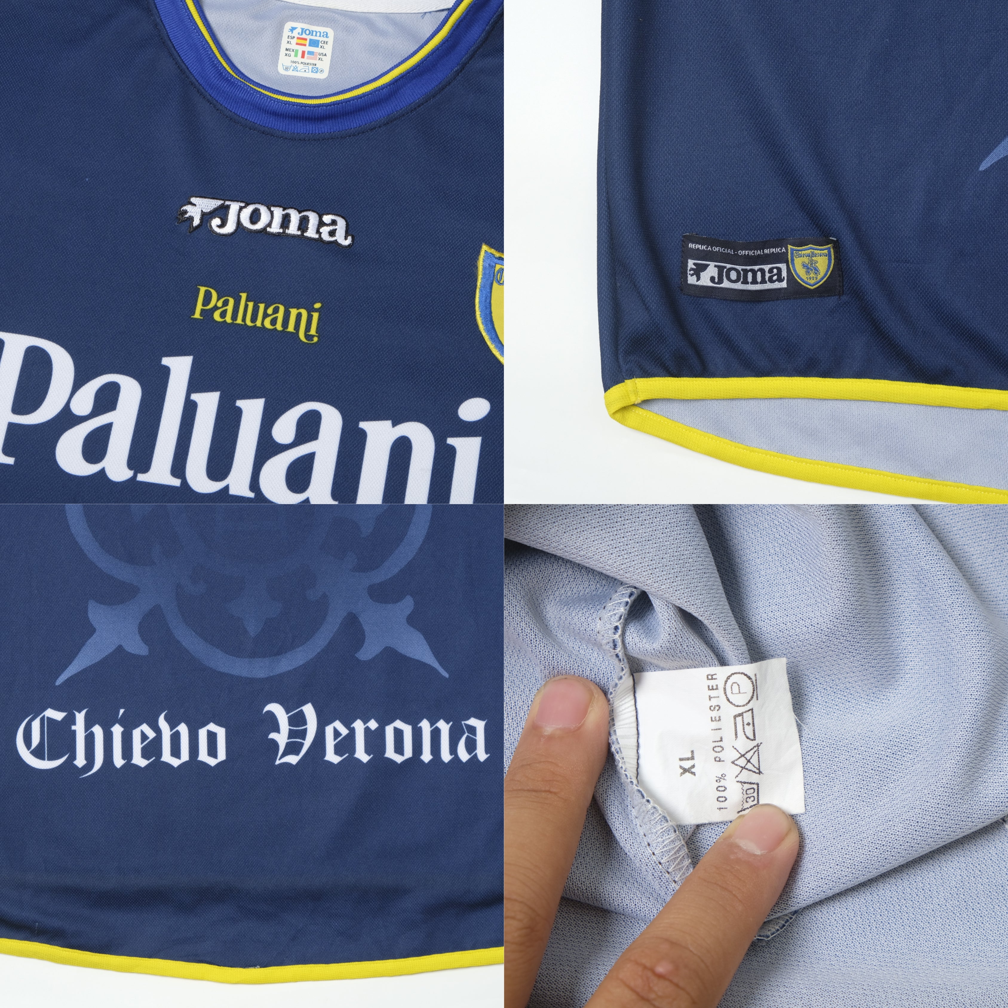 2002/03 Chievo Verona Third Shirt Joma (XL)