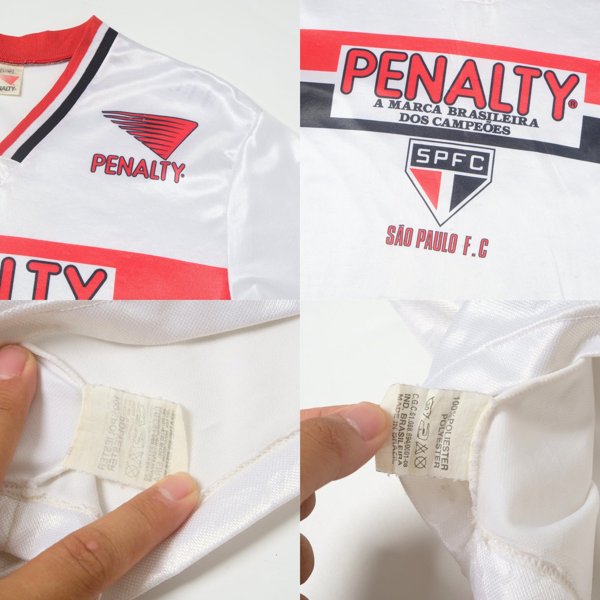 1990s Sao Paulo Training Shirt Penalty Brazil (L/XL)