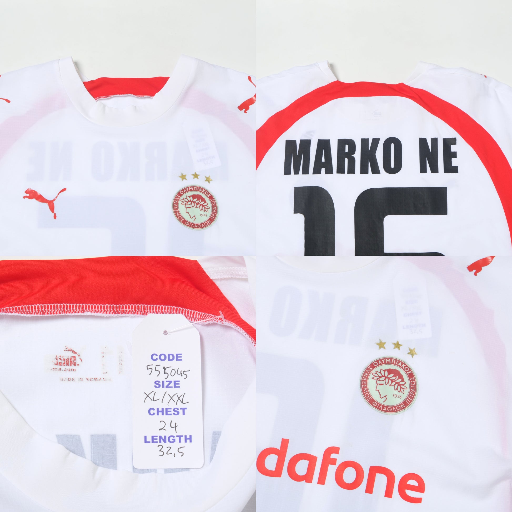 2006/07 Olympiakos Away Shirt Puma (XL/XXL)