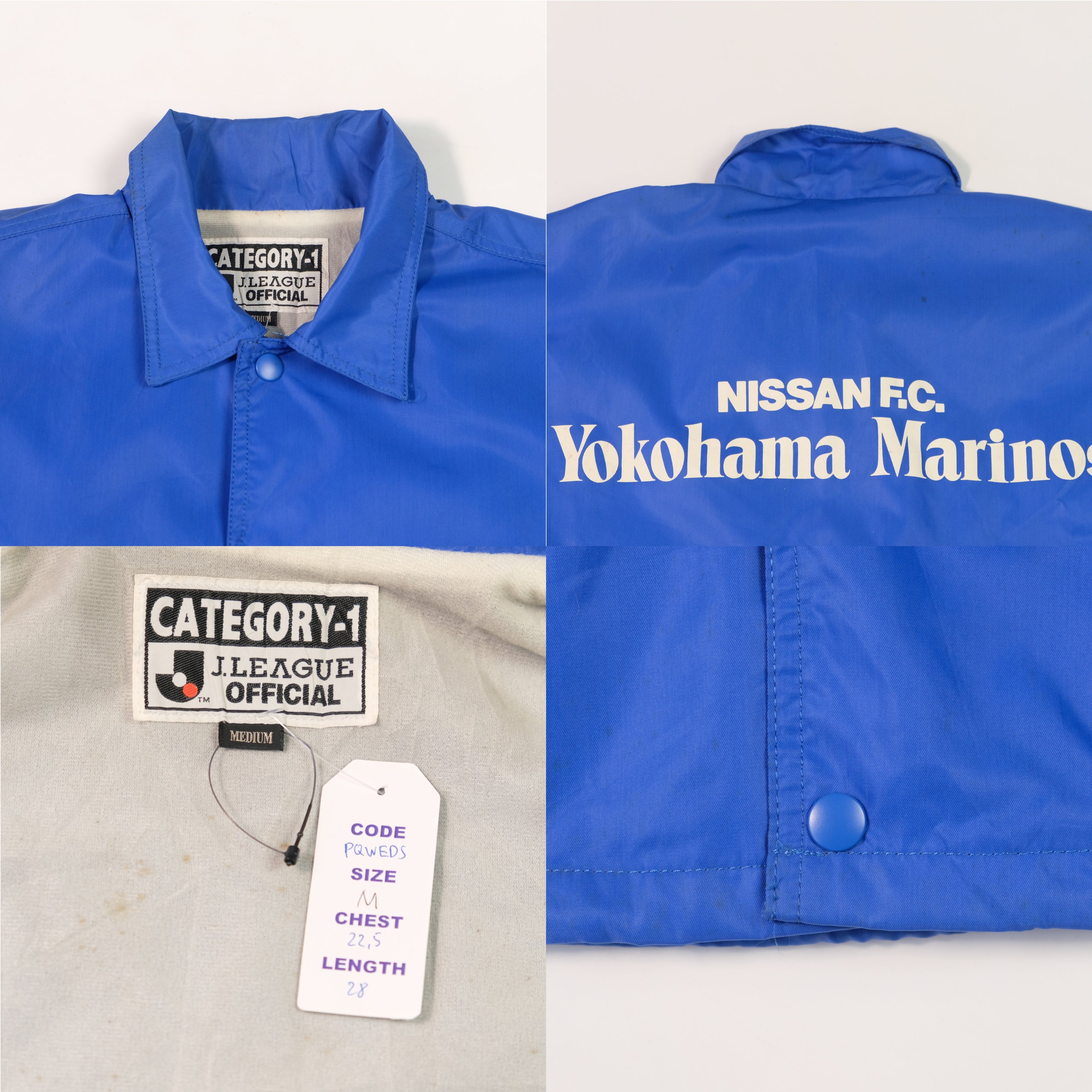 1990s Yokohama Marinos Jacket J-League (M)