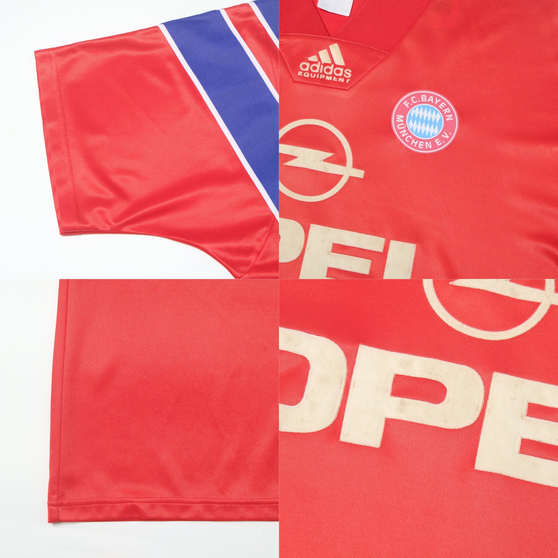 1991/93 Bayern Munich Home Shirt Adidas (XL)
