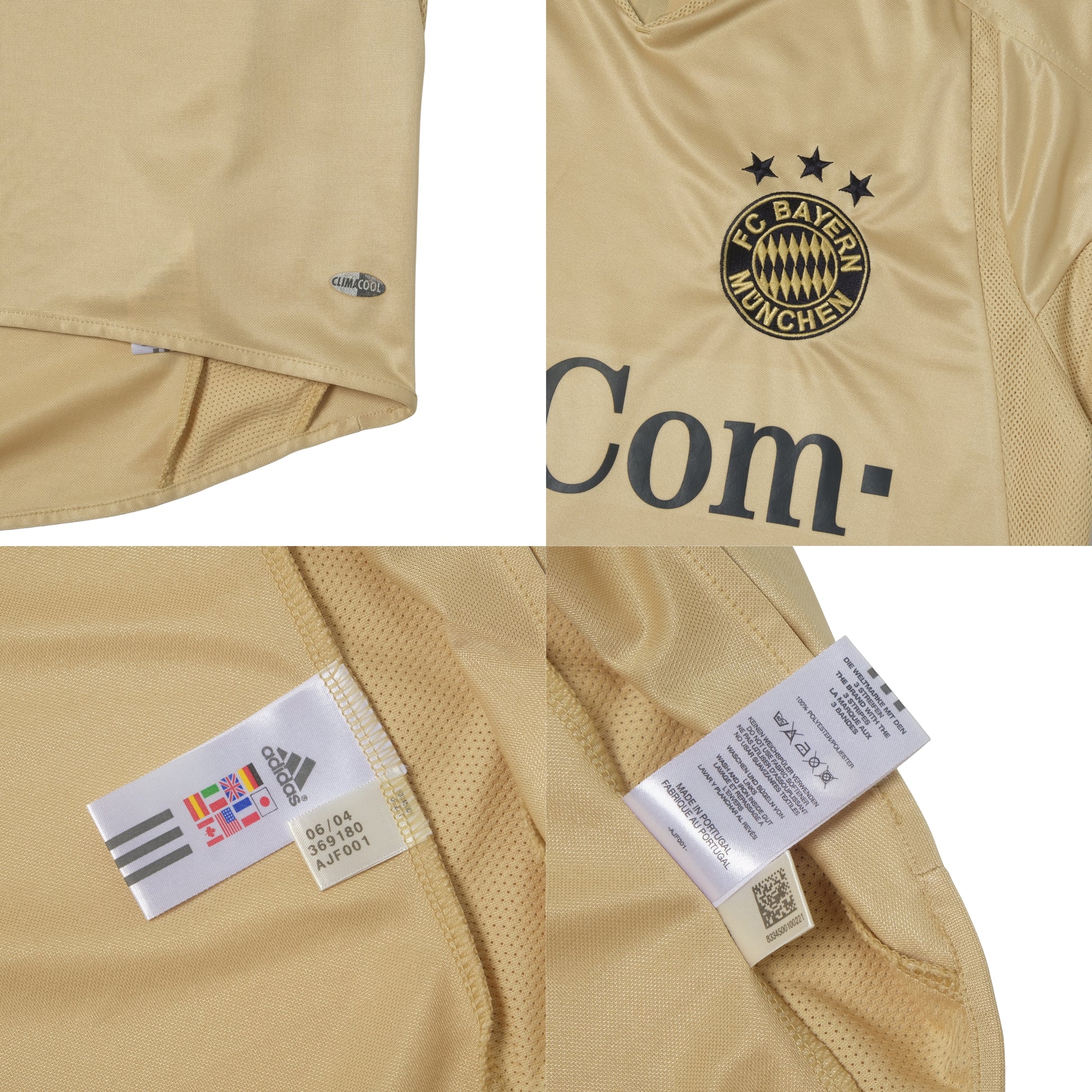 2004/05 Bayern Munich Away Shirt Adidas (S/M)