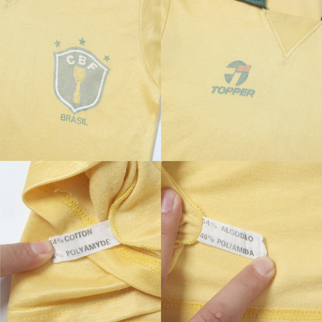 1990 Brazil Home Shirt Topper (S)