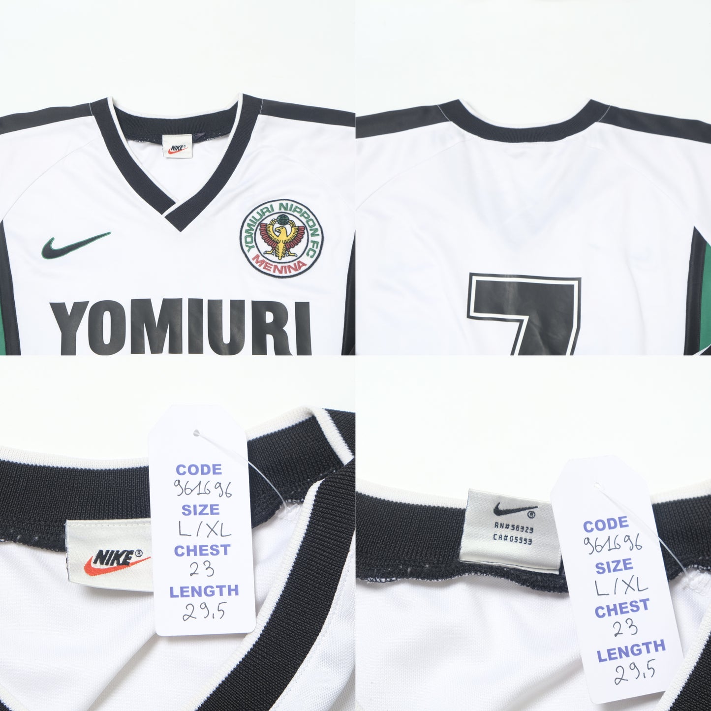 1998 Tokyo Verdy Away Shirt Nike J-League (L)