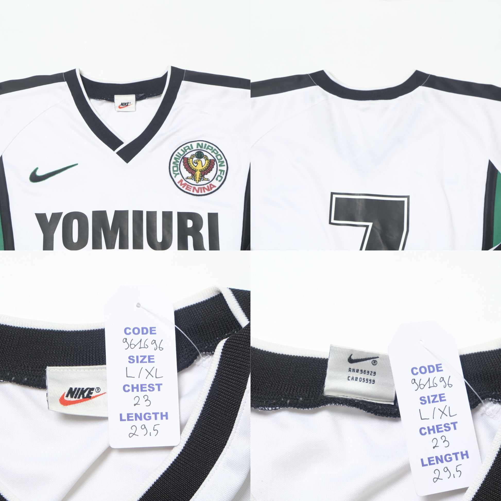 1998 Tokyo Verdy Away Shirt Nike J-League (L)