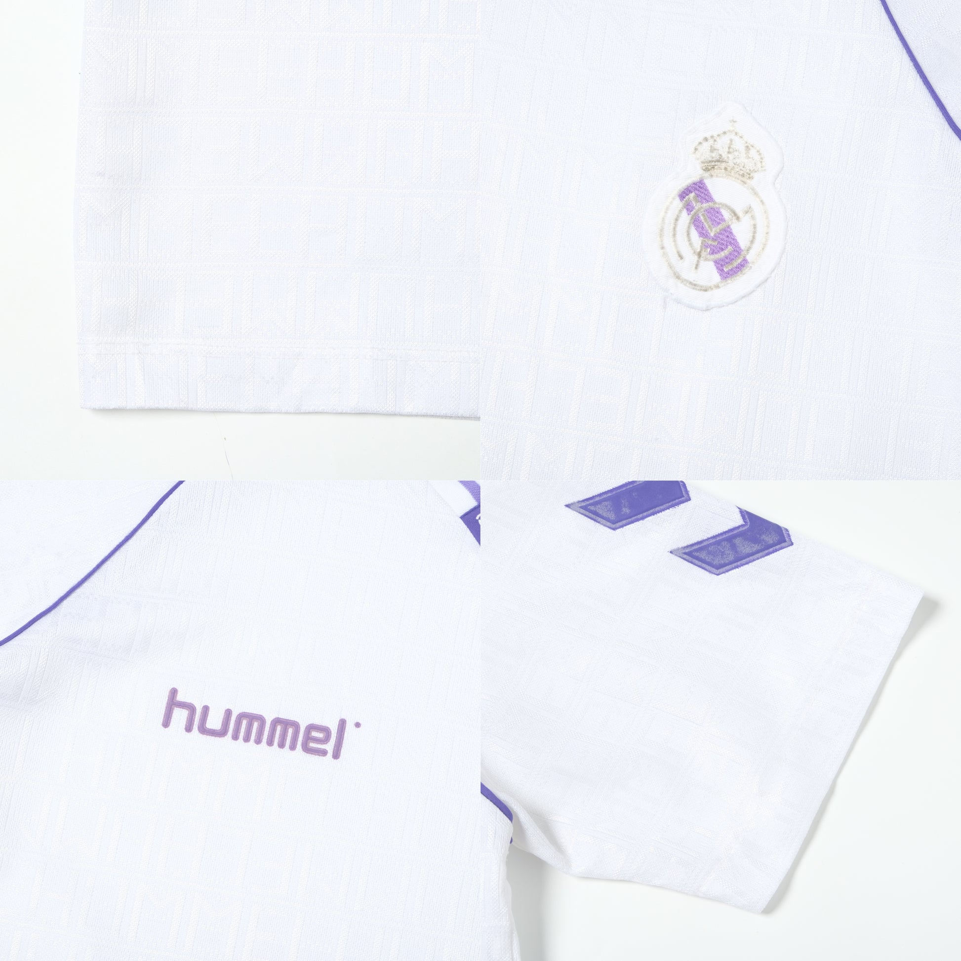 1990/91 Real Madrid Home Shirt Hummel (S/M)
