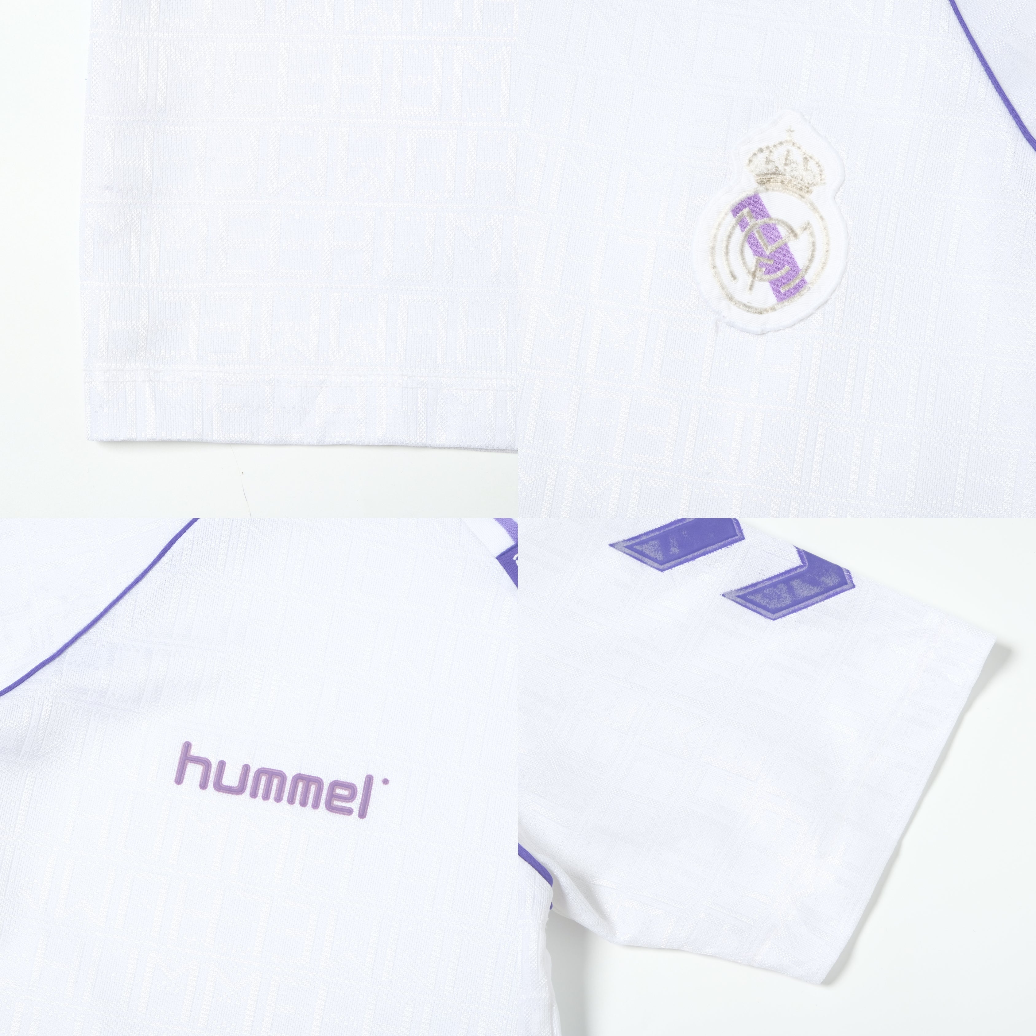 1990/91 Real Madrid Home Shirt Hummel (S/M)