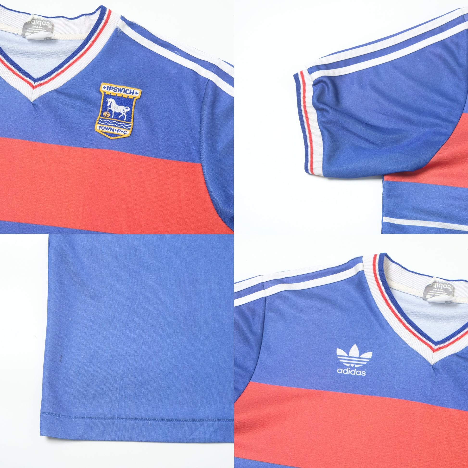 1984/89 Ipswich Town Home Shirt Adidas (XL)