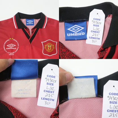 1994/96 Manchester United Home Shirt Umbro Cantona (L/XL)