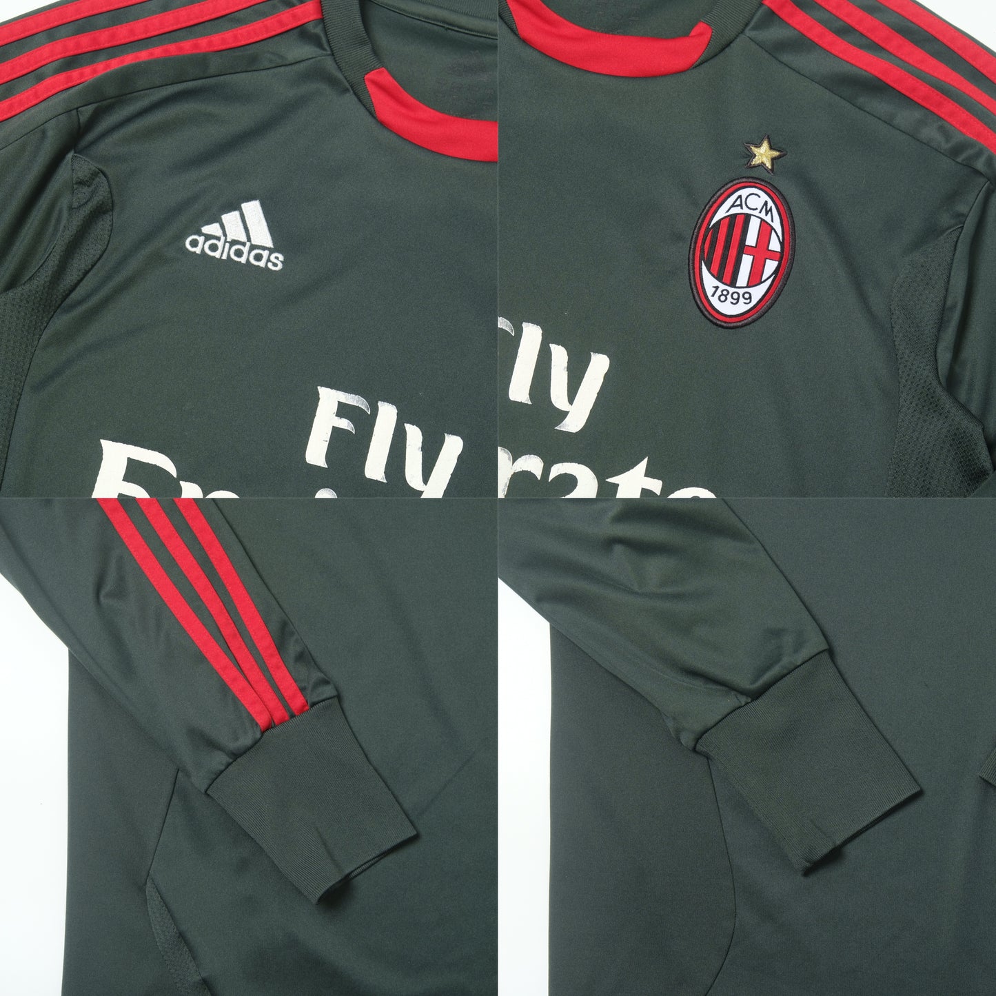2011/12 AC Milan Goalkeeper Shirt Adidas (M/L)