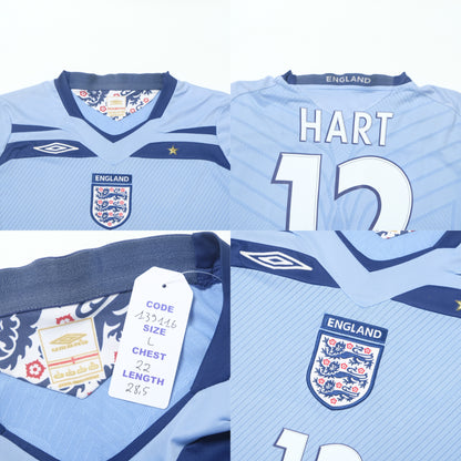 2008/10 England Goalkeeper Shirt Umbro Hart (L)