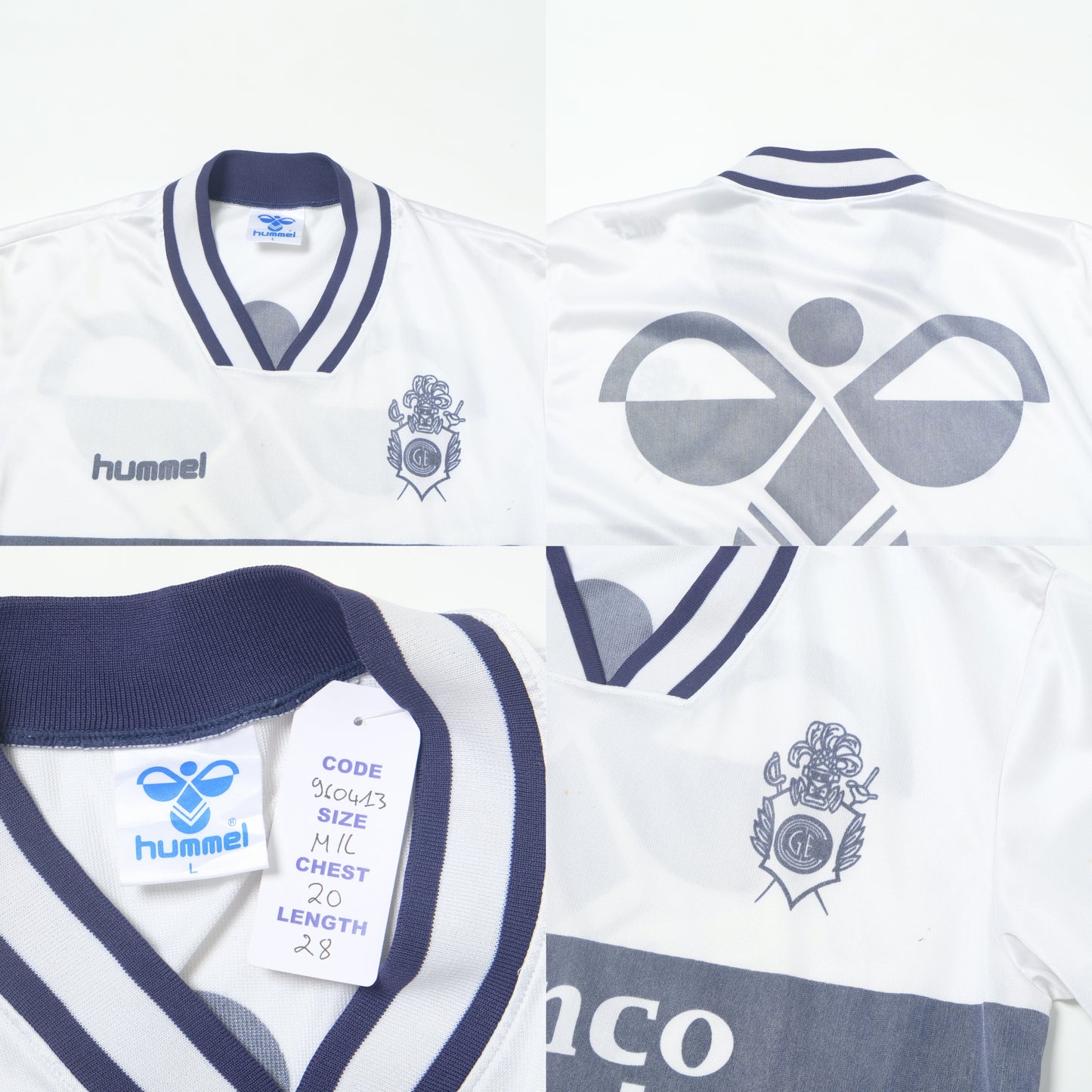 1990s Gimnasia La Plata (Argentina) Training Shirt Hummel (M/L) 