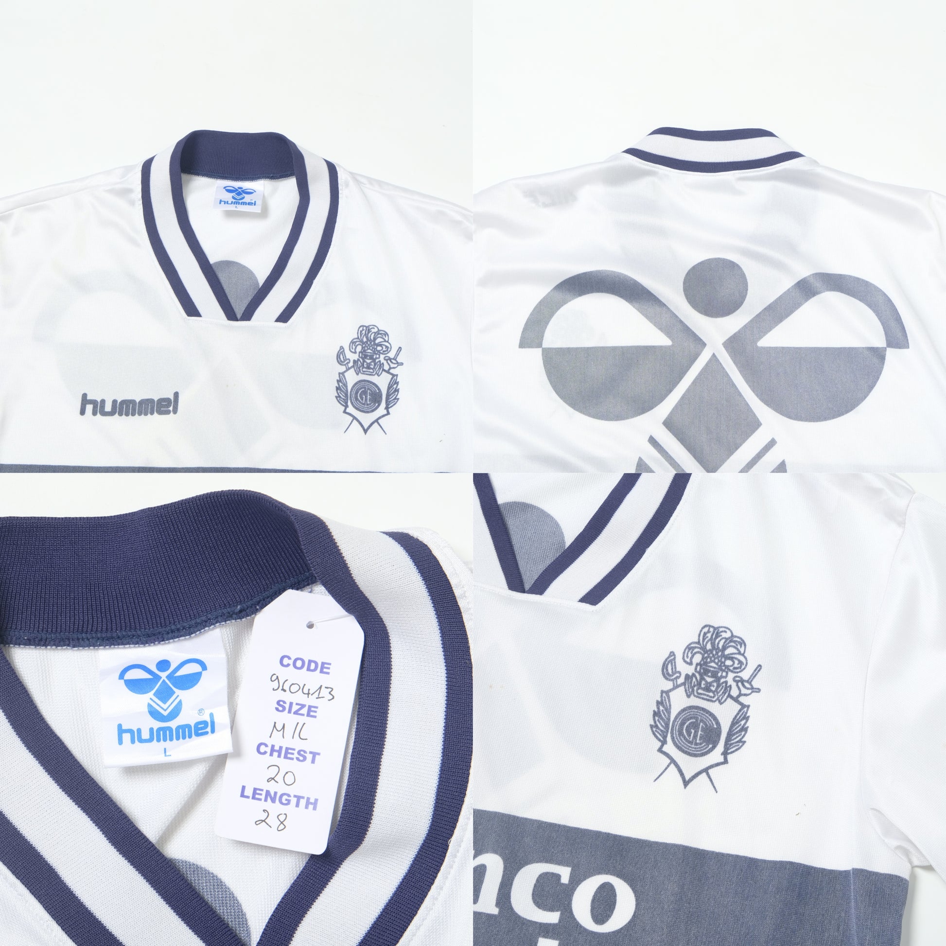 1990s Gimnasia La Plata (Argentina) Training Shirt Hummel (M/L) 