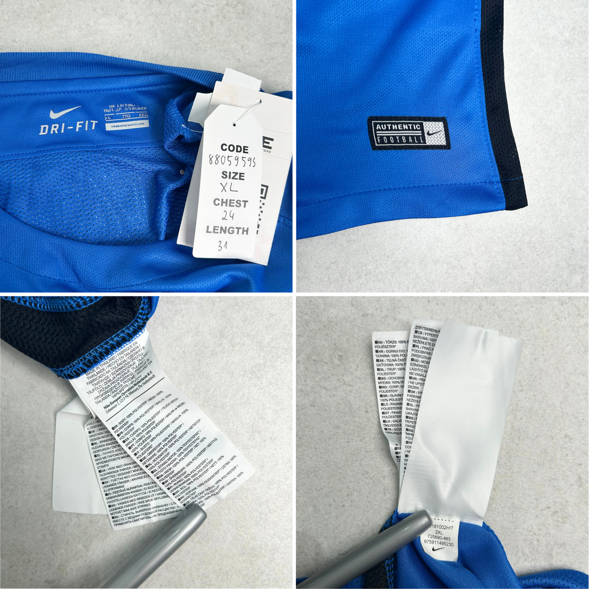 2016/17 Al Hilal SFC Home Shirt Adidas Saudi Pro League (XL)