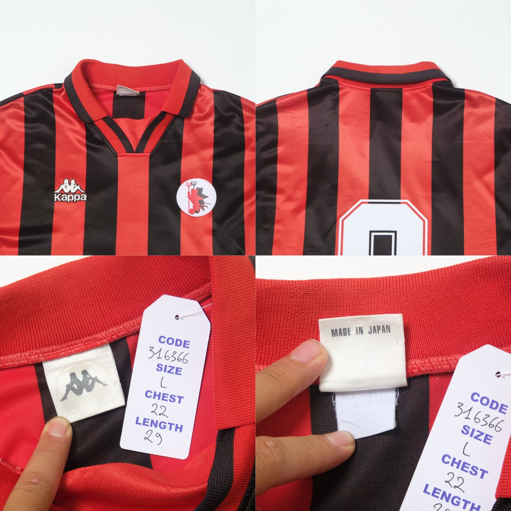 1998/99 Foggia Home Shirt Kappa (L)