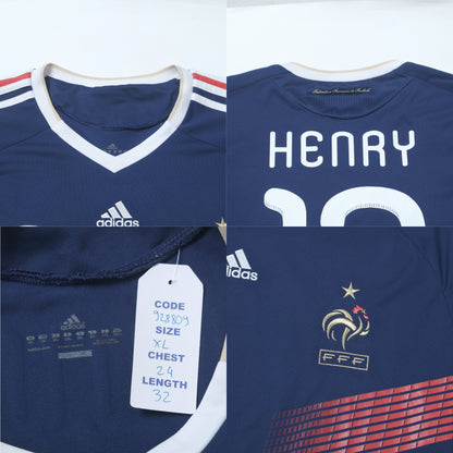 2009/10 France Home Shirt Adidas Henry (XL)