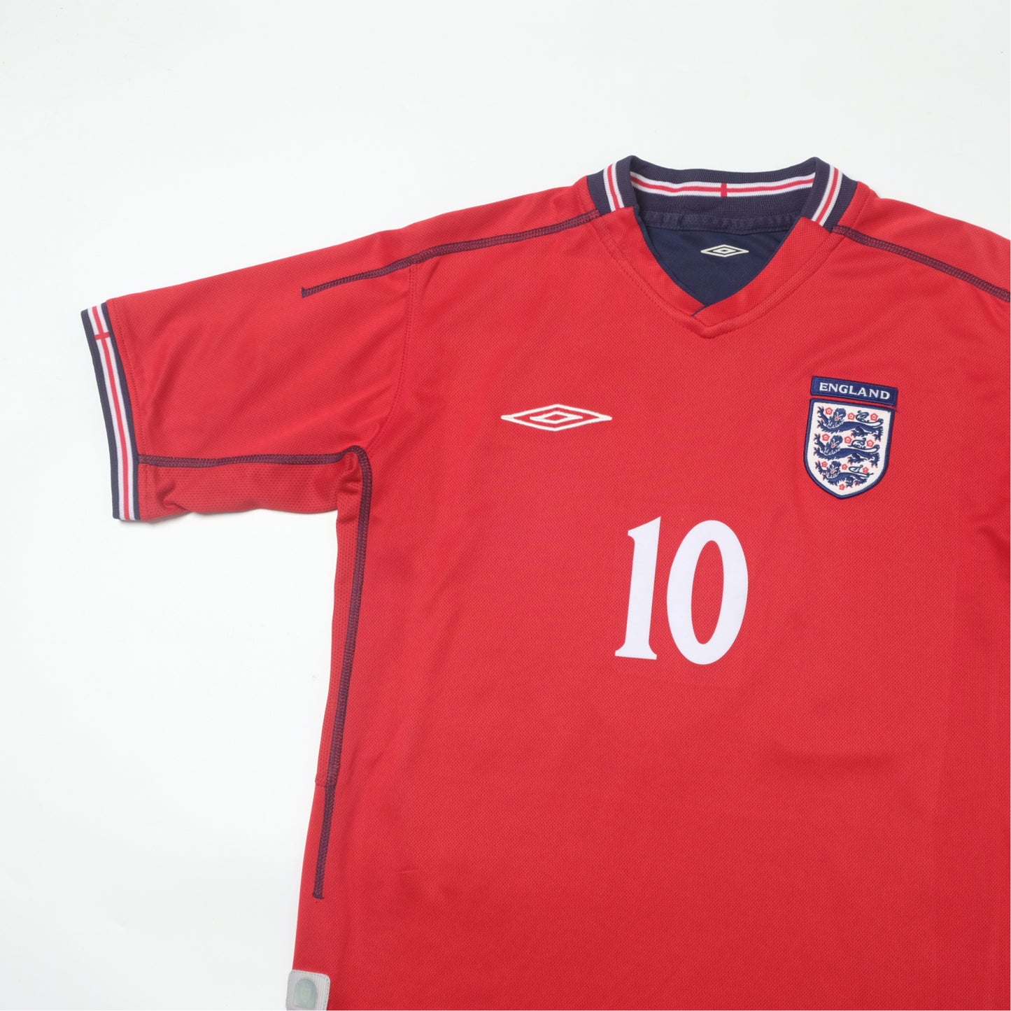 2002/04 England Home Shirt Umbro Owen (M/L)