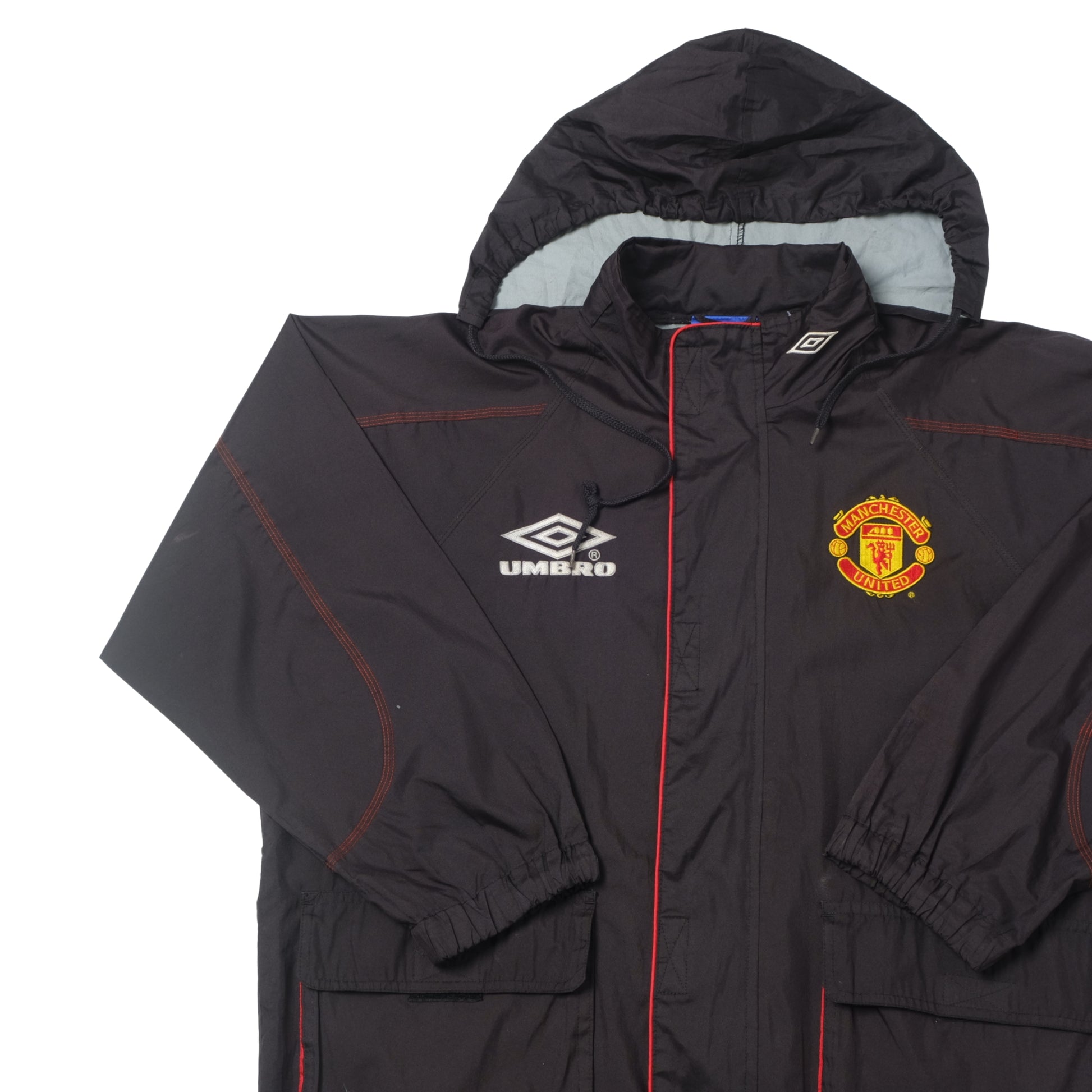 1998/99 Manchester United Track Training Jacket Umbro (XL)
