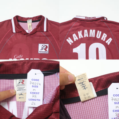 2002/03 Reggina Home Shirt Nakamura Fan Version (M)