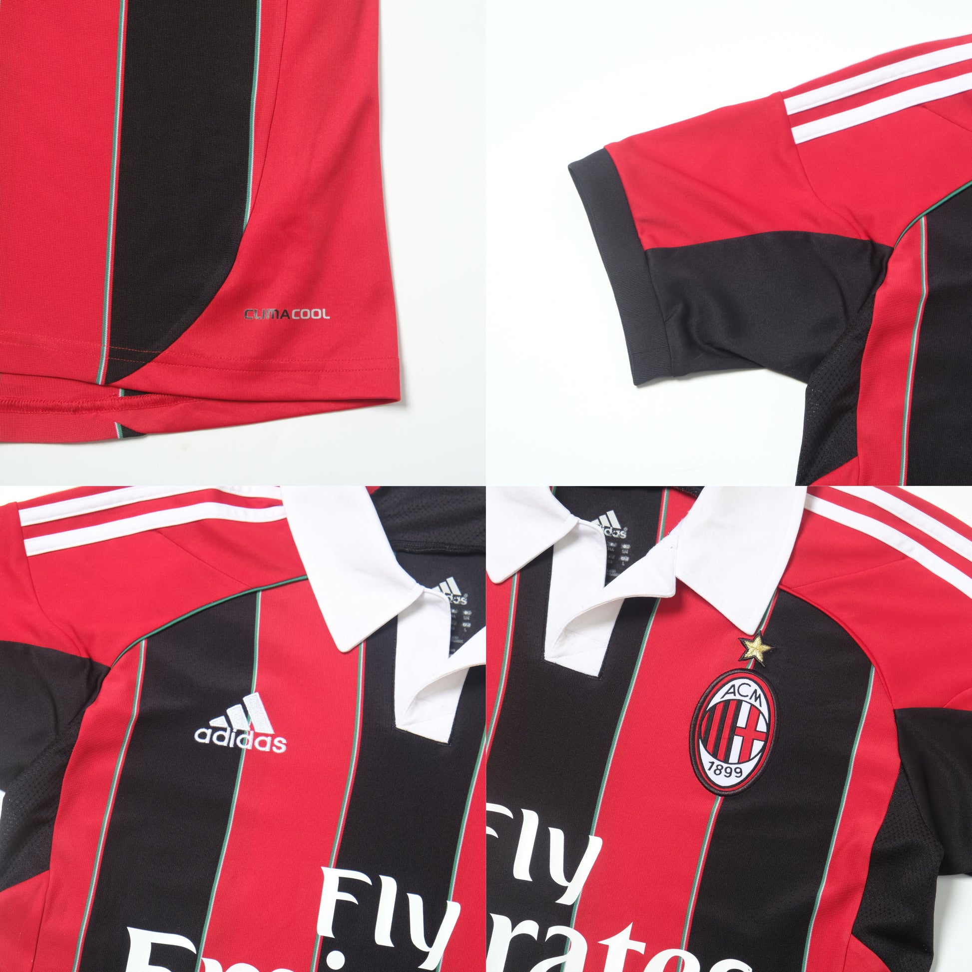 2012/13 AC Milan Home Shirt Adidas (Y)
