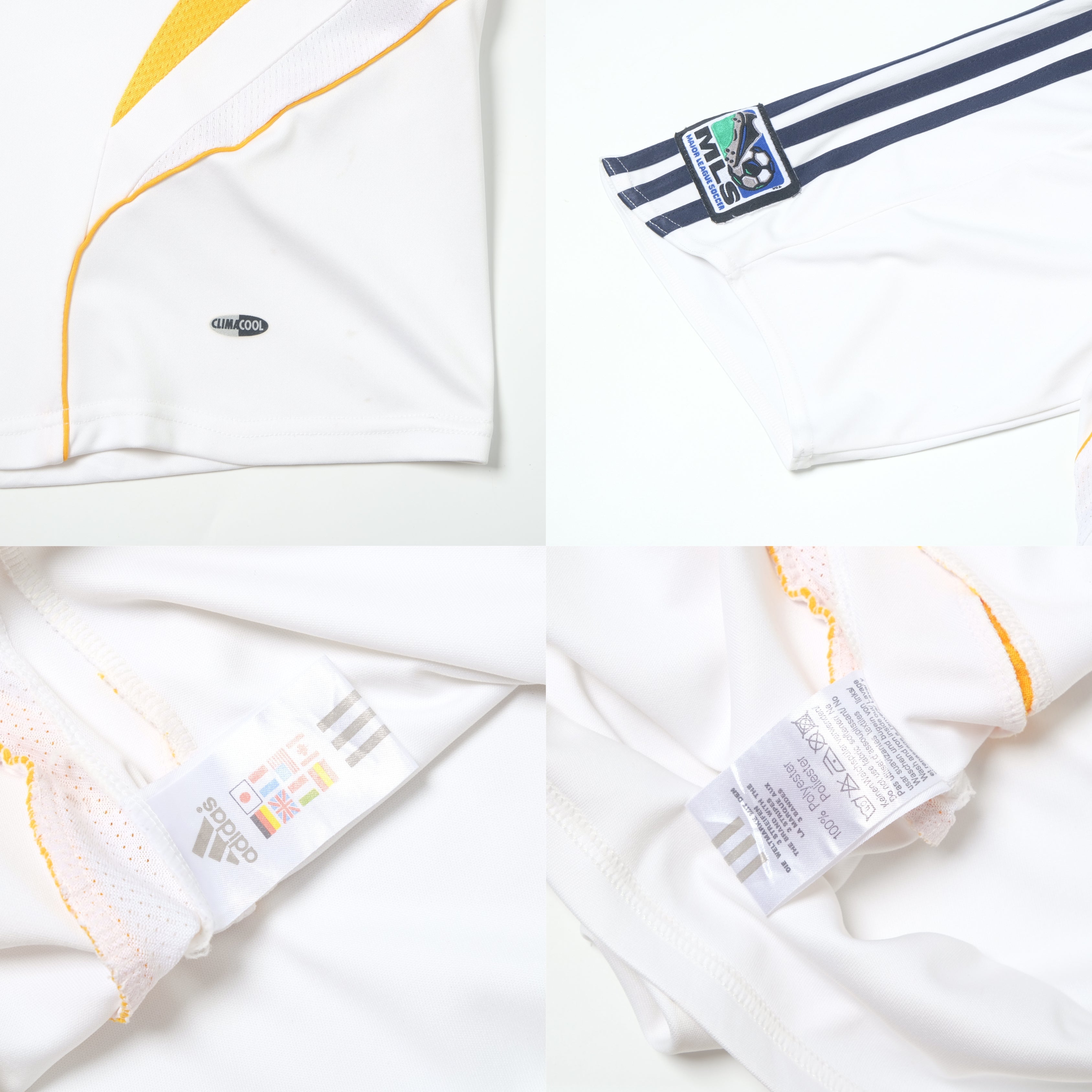 2007/08 LA Galaxy Home Shirt Adidas (L/XL)