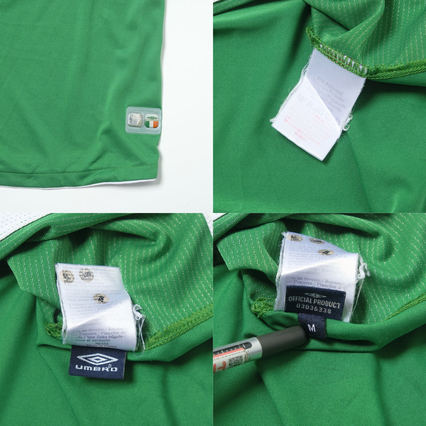 2004/06 Ireland Home Shirt Umbro (L/XL)