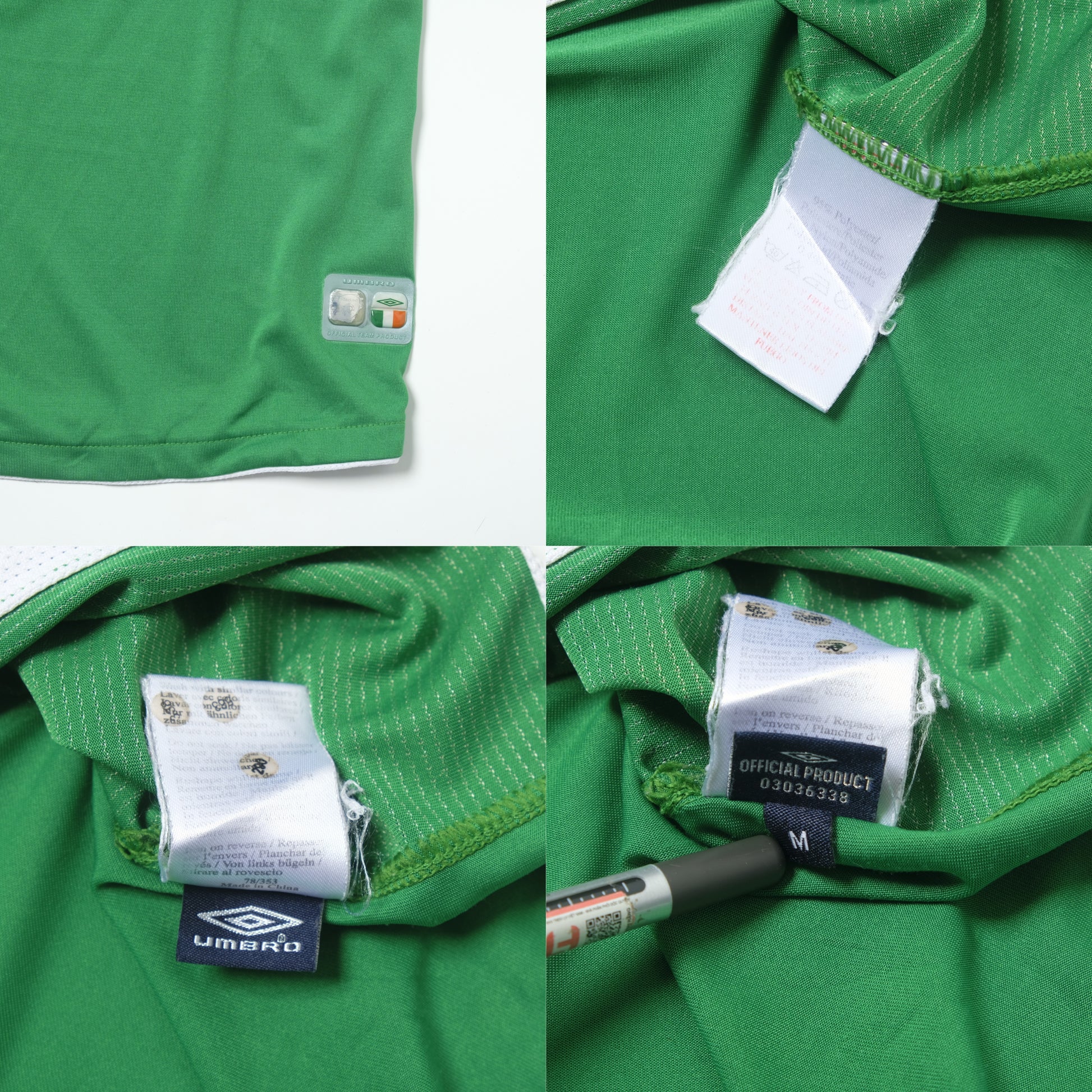 2004/06 Ireland Home Shirt Umbro (L/XL)